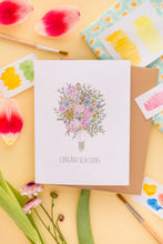Load image into Gallery viewer, Congratulations Bouquet Card
