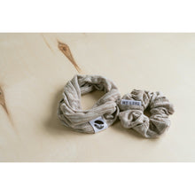 Load image into Gallery viewer, Oatmeal - Scarf/Scrunchie Set
