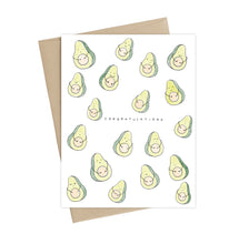 Load image into Gallery viewer, Avocado Pregnancy Card
